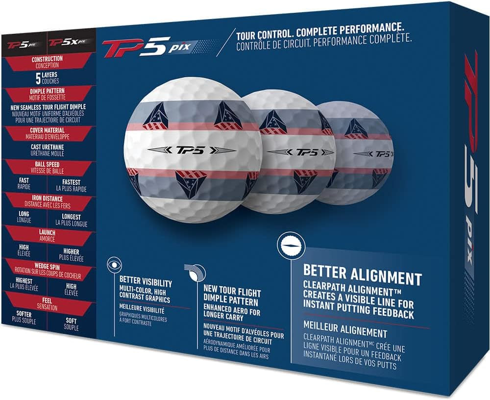 2021 TP5 Pix USA Golf Balls