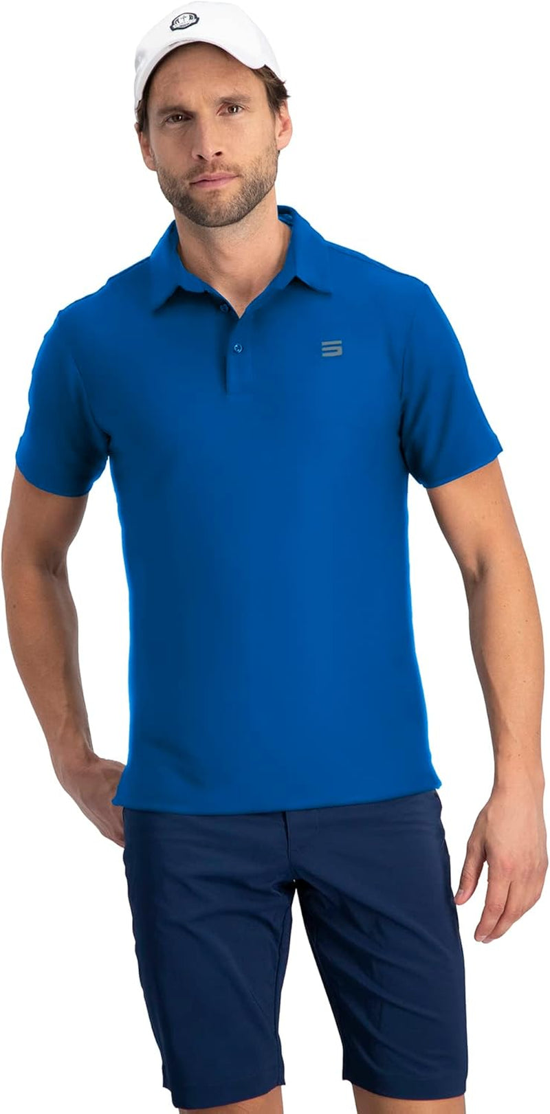 Golf Shirts for Men - Dry Fit Short-Sleeve Polo, Athletic Casual Collared T-Shirt