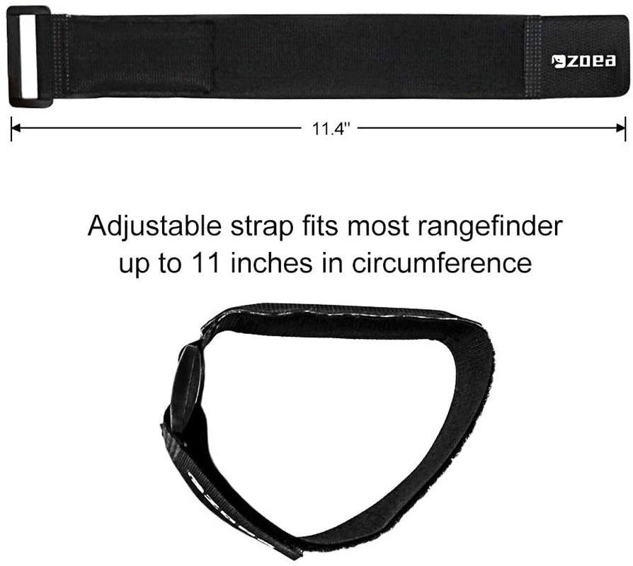 Adjustable Magnetic Rangefinder Mount Strap for Golf Cart Railings - Secure Holder for Most Bars and Frames